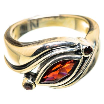 Garnet Rings handcrafted by Ana Silver Co - RING130165 - Photo 2