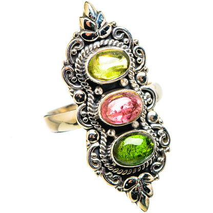 Tourmaline Rings handcrafted by Ana Silver Co - RING130169 - Photo 2