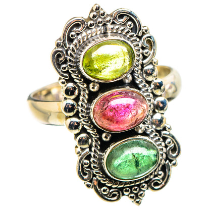Tourmaline Rings handcrafted by Ana Silver Co - RING130175 - Photo 2