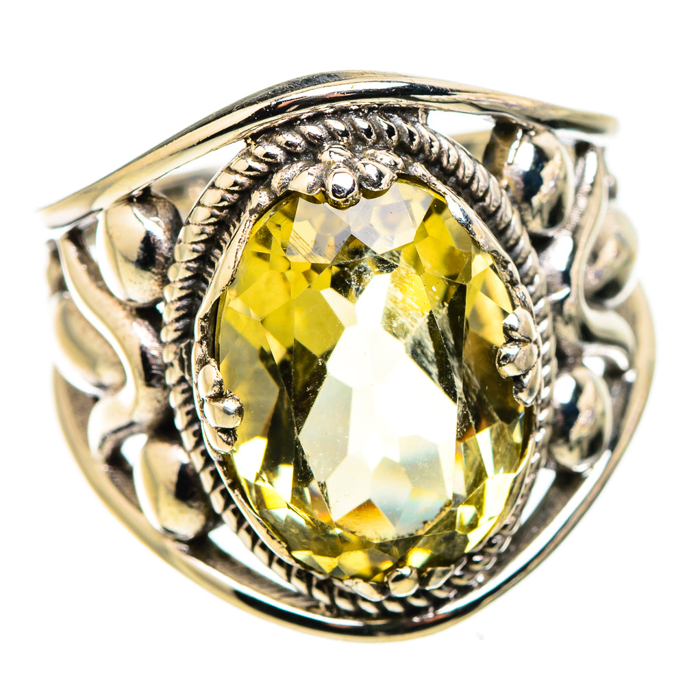 Citrine Rings handcrafted by Ana Silver Co - RING130179 - Photo 2