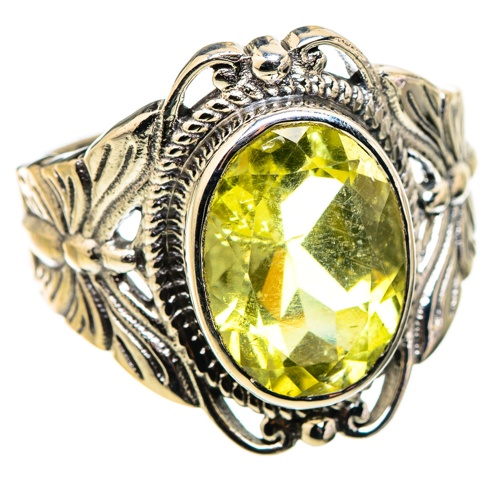 Citrine Rings handcrafted by Ana Silver Co - RING130180 - Photo 2