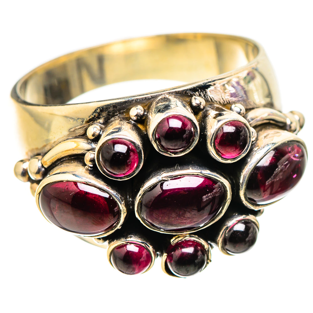Garnet Rings handcrafted by Ana Silver Co - RING130192 - Photo 2