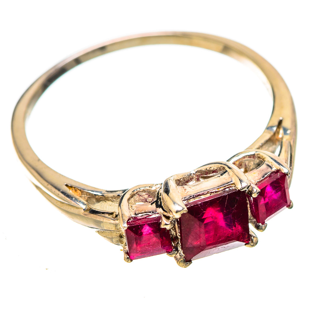 Ruby Rings handcrafted by Ana Silver Co - RING130193 - Photo 2