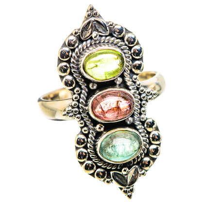 Tourmaline Rings handcrafted by Ana Silver Co - RING130197 - Photo 2