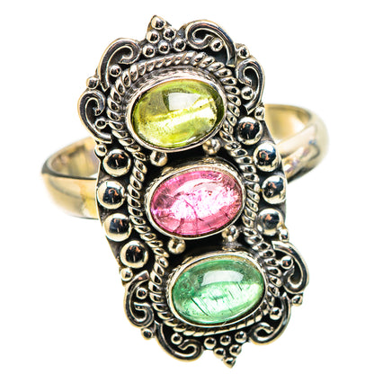 Tourmaline Rings handcrafted by Ana Silver Co - RING130201 - Photo 2