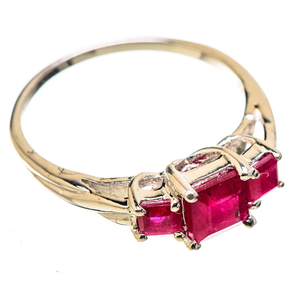 Ruby Rings handcrafted by Ana Silver Co - RING130219 - Photo 2
