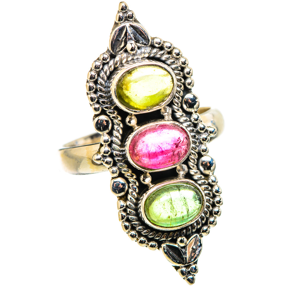 Tourmaline Rings handcrafted by Ana Silver Co - RING130245 - Photo 2