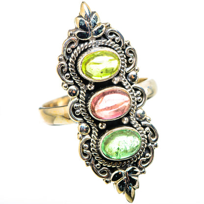 Tourmaline Rings handcrafted by Ana Silver Co - RING130247 - Photo 2