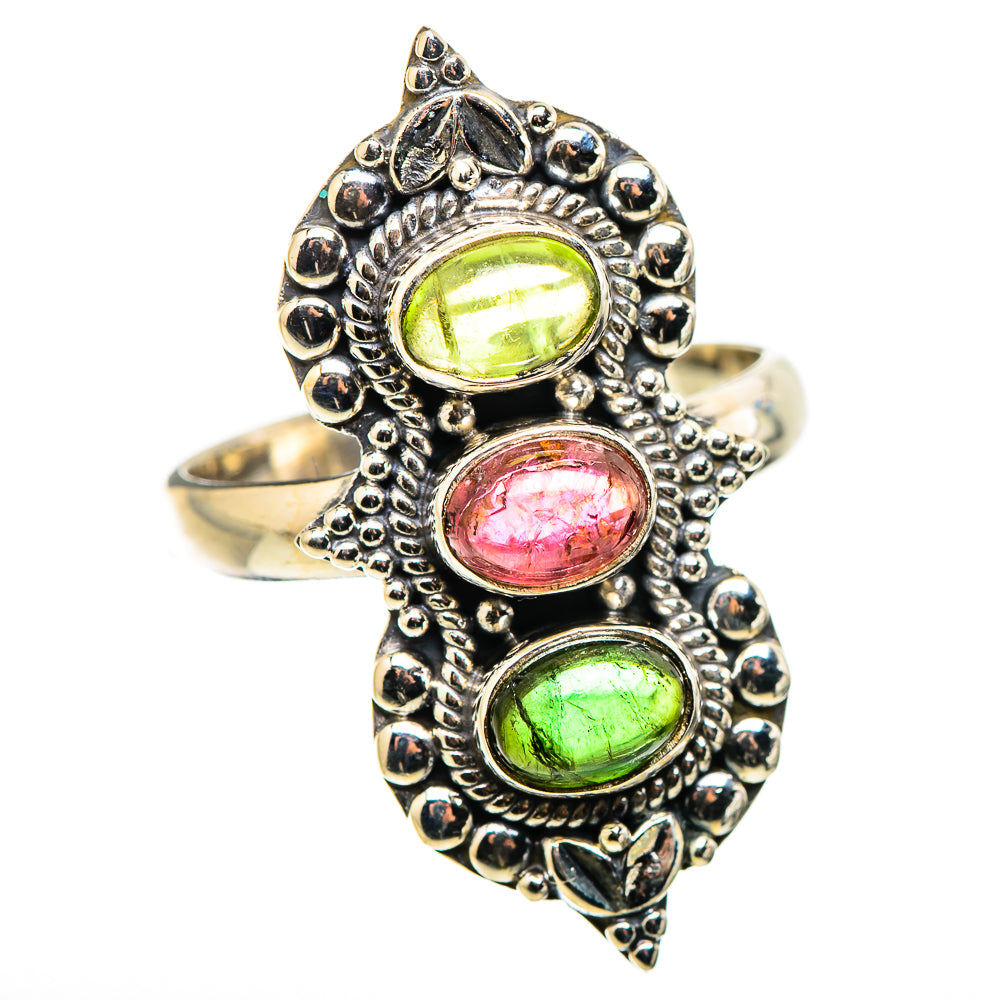Tourmaline Rings handcrafted by Ana Silver Co - RING130263 - Photo 2