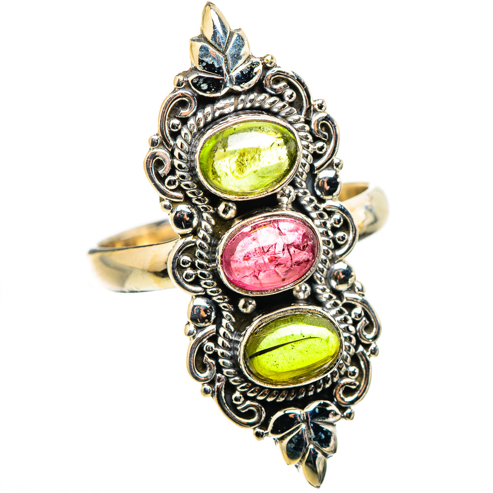 Tourmaline Rings handcrafted by Ana Silver Co - RING130267 - Photo 2