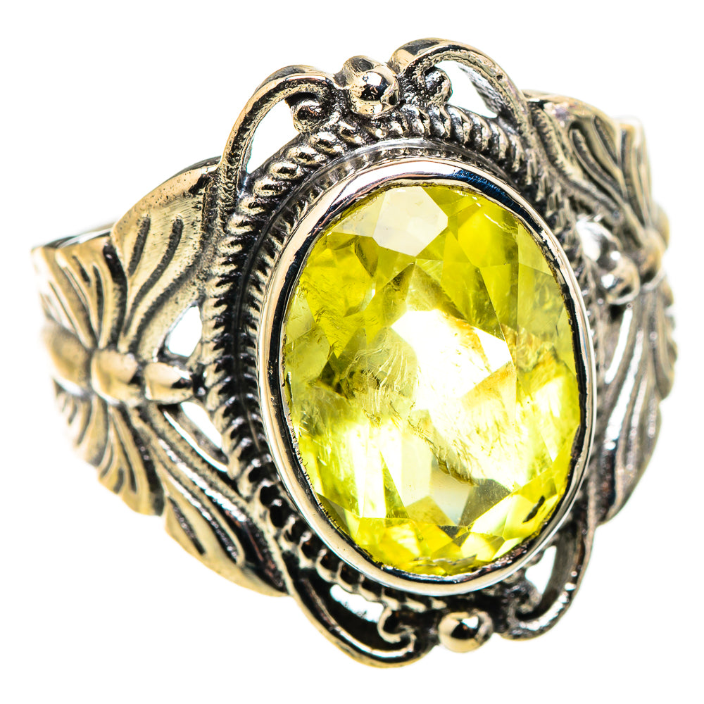 Citrine Rings handcrafted by Ana Silver Co - RING130271 - Photo 2