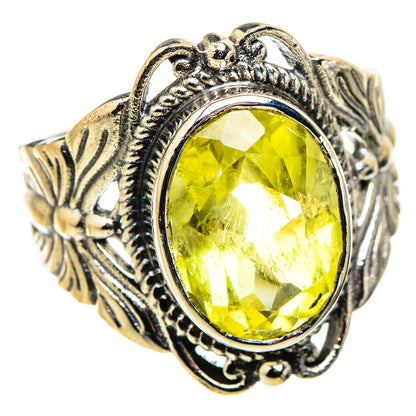 Citrine Rings handcrafted by Ana Silver Co - RING130271 - Photo 2