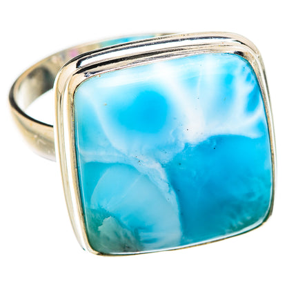 Larimar Rings handcrafted by Ana Silver Co - RING130330 - Photo 2