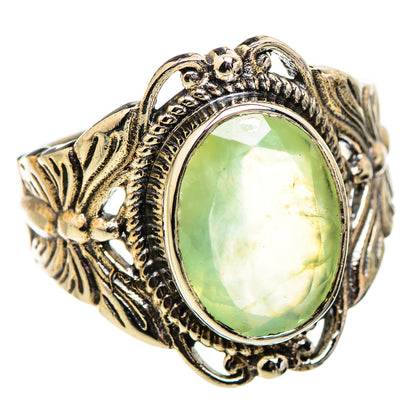 Prehnite Rings handcrafted by Ana Silver Co - RING130336 - Photo 2