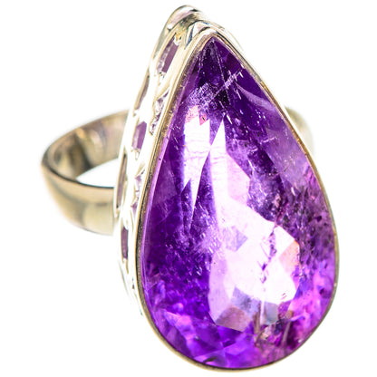 Amethyst Rings handcrafted by Ana Silver Co - RING130343 - Photo 2