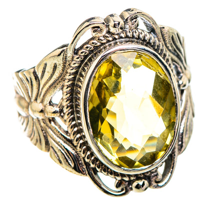 Citrine Rings handcrafted by Ana Silver Co - RING130353 - Photo 2