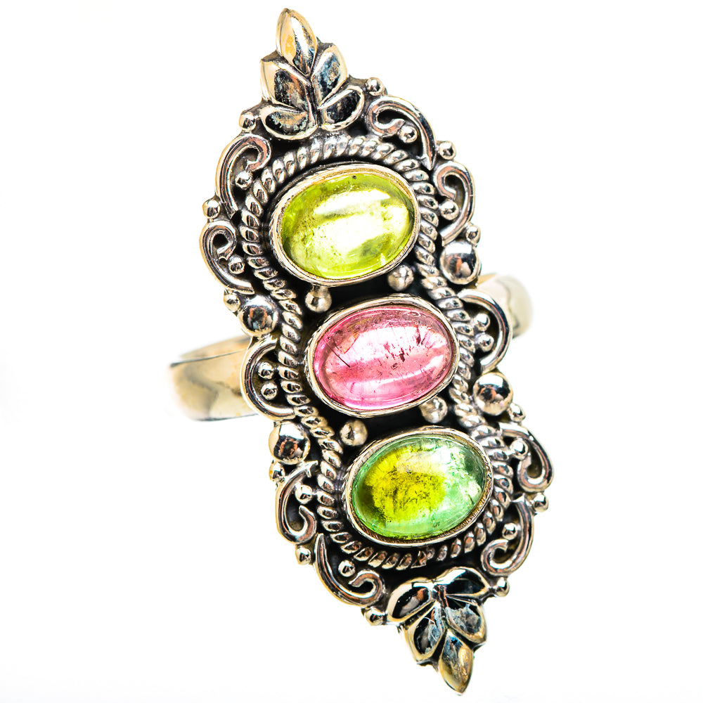 Tourmaline Rings handcrafted by Ana Silver Co - RING130379 - Photo 2