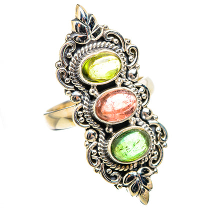 Tourmaline Rings handcrafted by Ana Silver Co - RING130406 - Photo 2