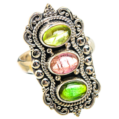 Tourmaline Rings handcrafted by Ana Silver Co - RING130408 - Photo 2