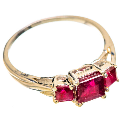 Ruby Rings handcrafted by Ana Silver Co - RING130429 - Photo 2