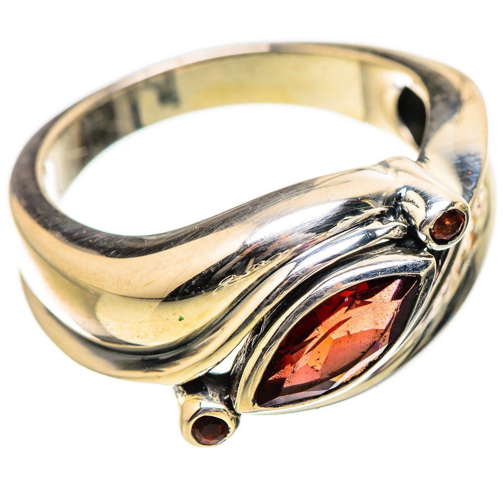 Garnet Rings handcrafted by Ana Silver Co - RING130432 - Photo 2