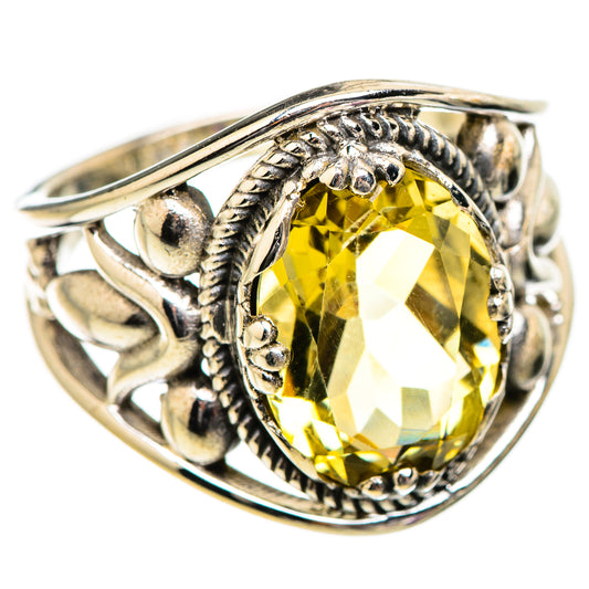 Citrine Rings handcrafted by Ana Silver Co - RING130441 - Photo 2