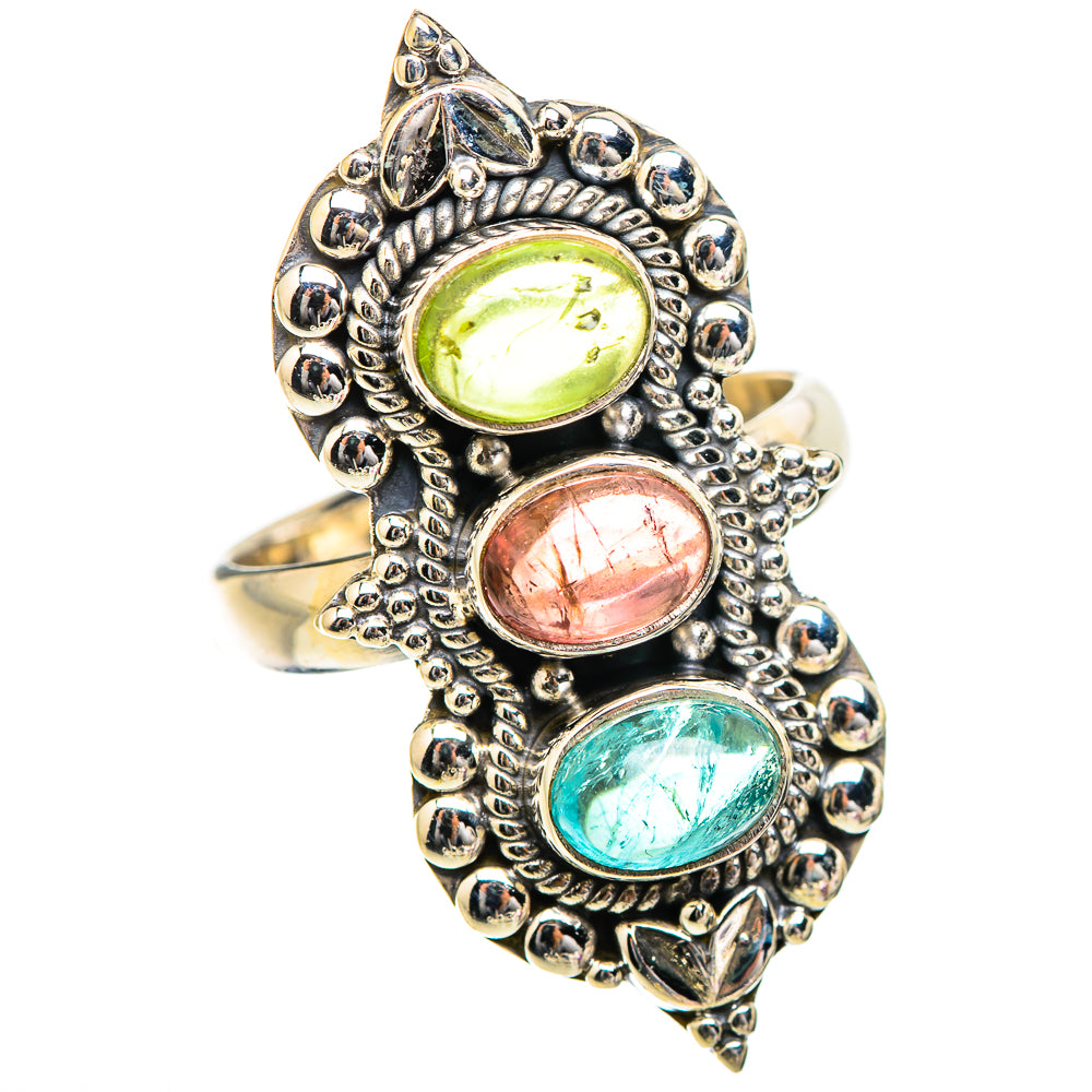 Tourmaline Rings handcrafted by Ana Silver Co - RING130463 - Photo 2