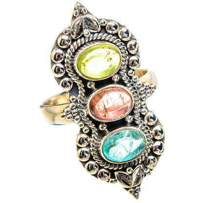 Tourmaline Rings handcrafted by Ana Silver Co - RING130463 - Photo 2