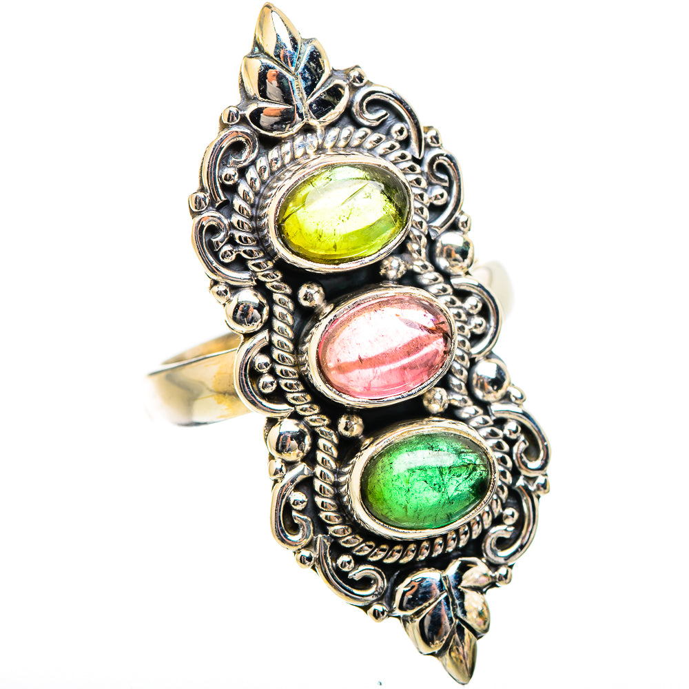 Tourmaline Rings handcrafted by Ana Silver Co - RING130465 - Photo 2