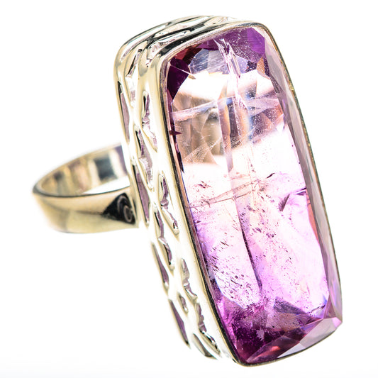 Ametrine Rings handcrafted by Ana Silver Co - RING130518 - Photo 2