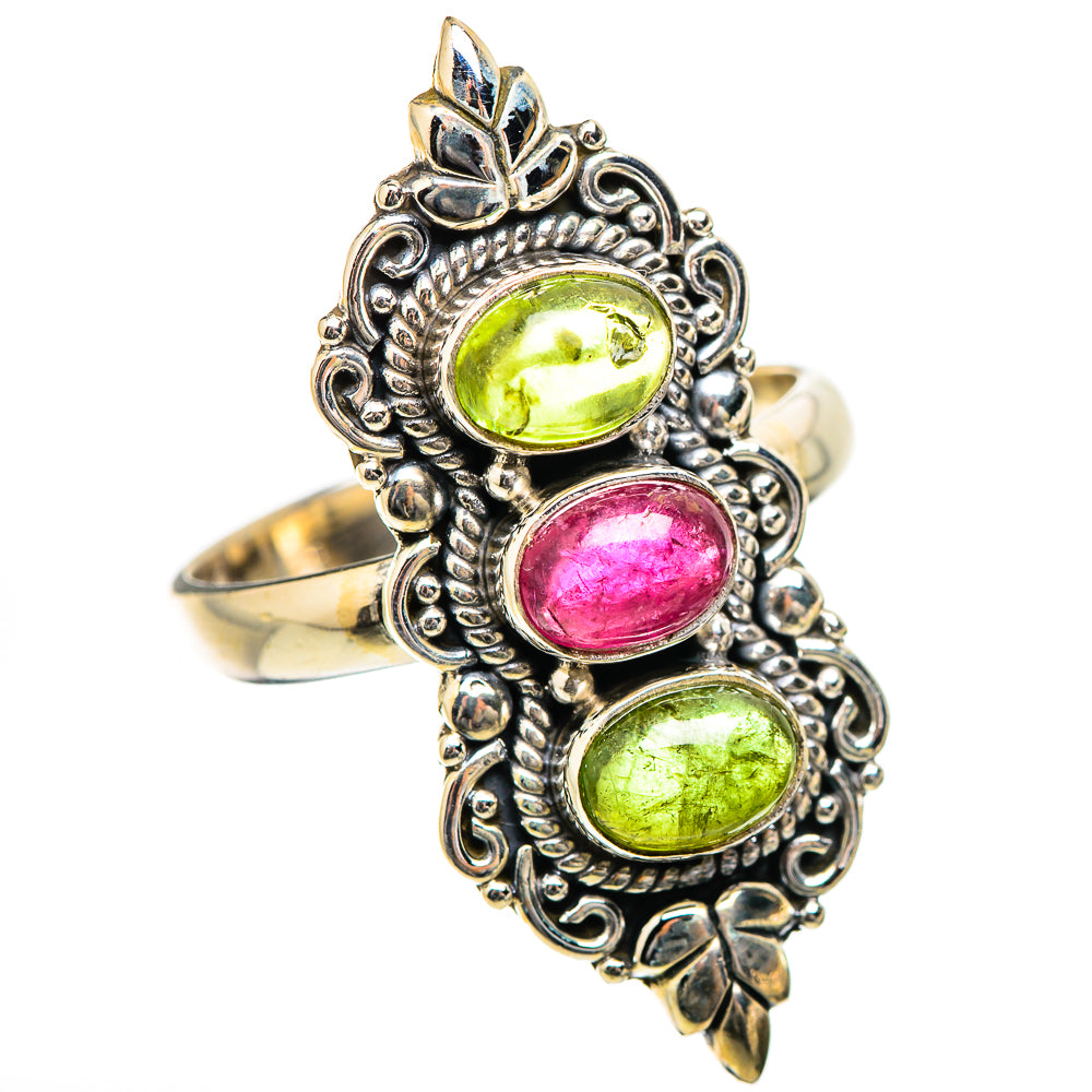 Tourmaline Rings handcrafted by Ana Silver Co - RING130537 - Photo 2