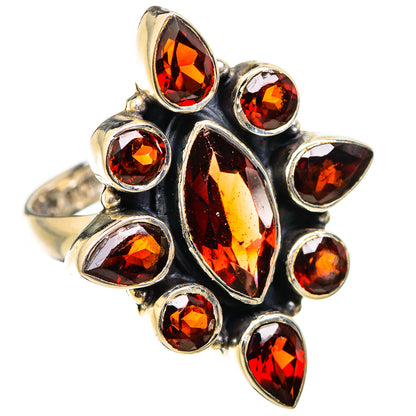 Garnet Rings handcrafted by Ana Silver Co - RING130557 - Photo 2