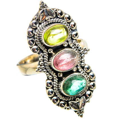 Tourmaline Rings handcrafted by Ana Silver Co - RING130558 - Photo 2