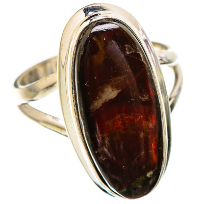 Ammolite Rings handcrafted by Ana Silver Co - RING130613 - Photo 2