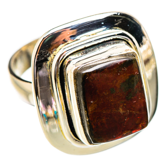 Ammolite Rings handcrafted by Ana Silver Co - RING130643 - Photo 2