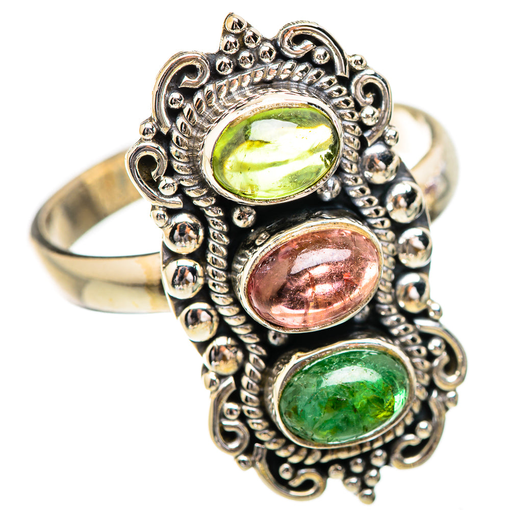 Tourmaline Rings handcrafted by Ana Silver Co - RING130647 - Photo 2
