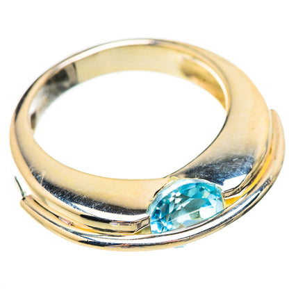 Blue Topaz Rings handcrafted by Ana Silver Co - RING130664 - Photo 2