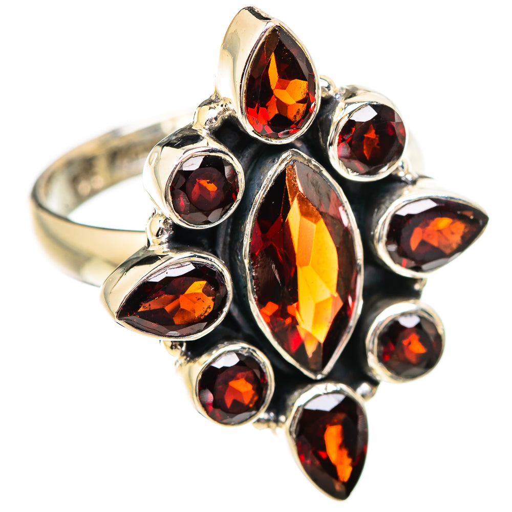 Garnet Rings handcrafted by Ana Silver Co - RING130676 - Photo 2