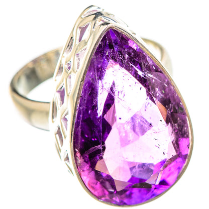 Amethyst Rings handcrafted by Ana Silver Co - RING130677 - Photo 2