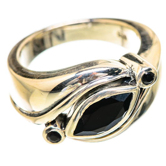 Black Onyx Rings handcrafted by Ana Silver Co - RING130678 - Photo 2