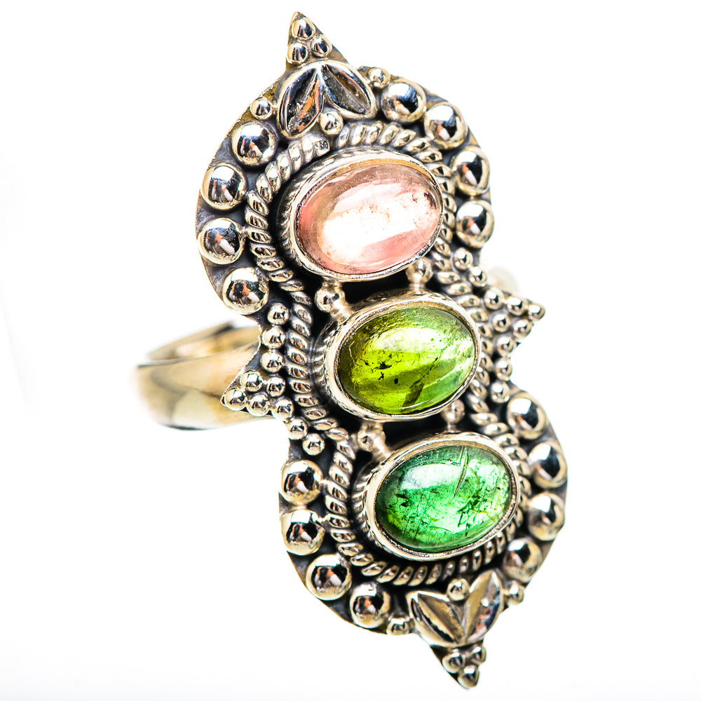Tourmaline Rings handcrafted by Ana Silver Co - RING130684 - Photo 2
