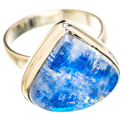Rainbow Moonstone Rings handcrafted by Ana Silver Co - RING130698 - Photo 2