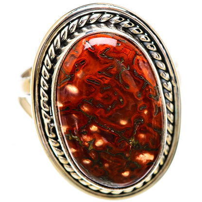 Dinosaur Bone Rings handcrafted by Ana Silver Co - RING130702 - Photo 2