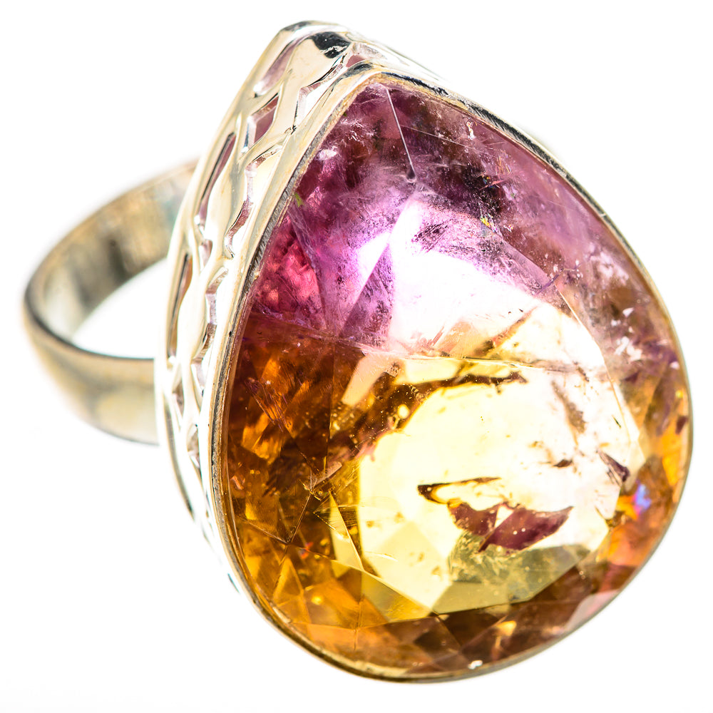 Ametrine Rings handcrafted by Ana Silver Co - RING130718 - Photo 2