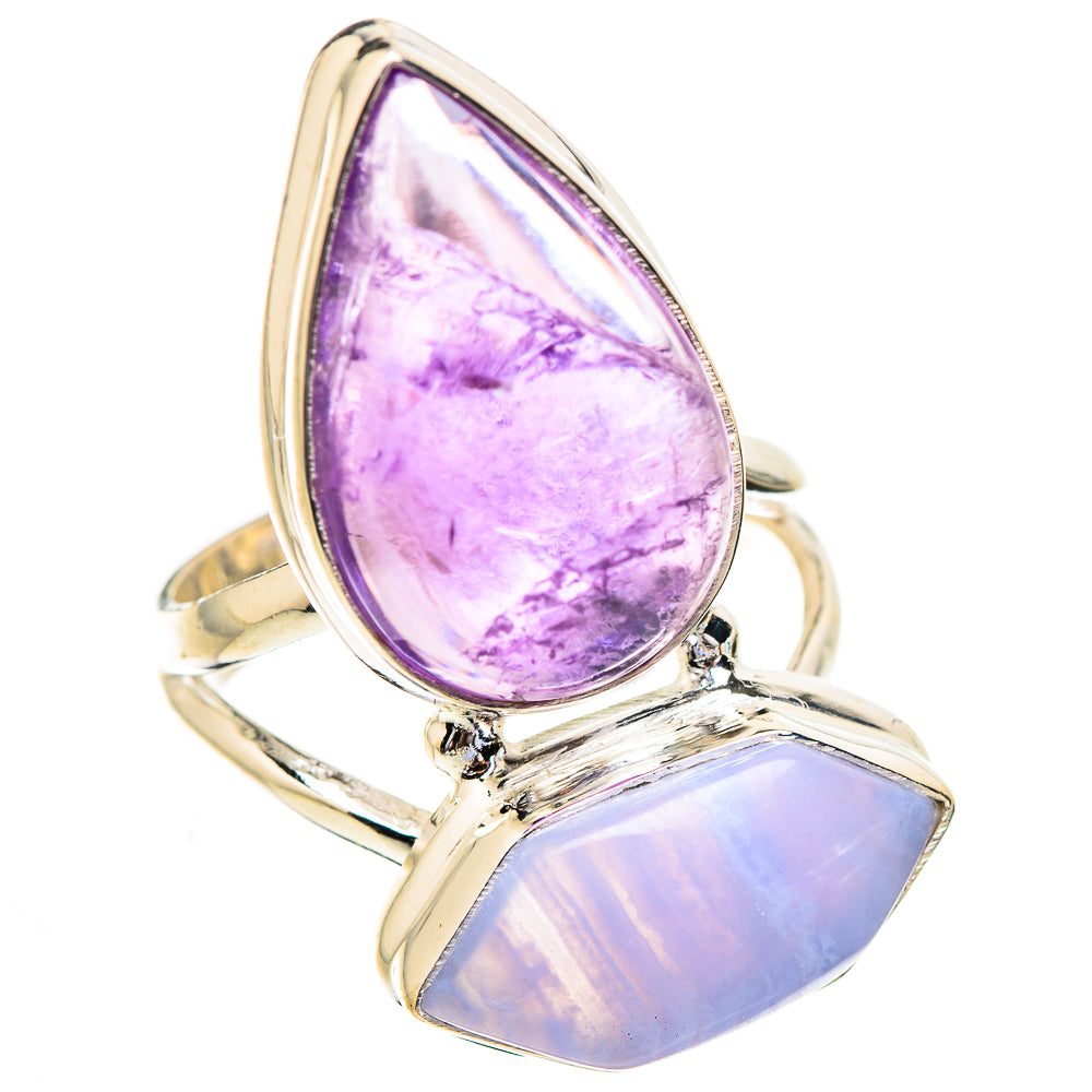 Amethyst Rings handcrafted by Ana Silver Co - RING130739 - Photo 2