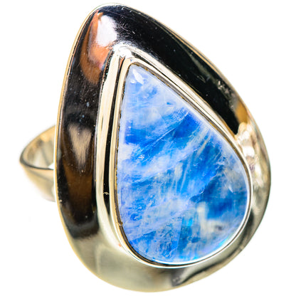 Rainbow Moonstone Rings handcrafted by Ana Silver Co - RING130748 - Photo 2