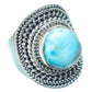 Larimar Rings handcrafted by Ana Silver Co - RING13077