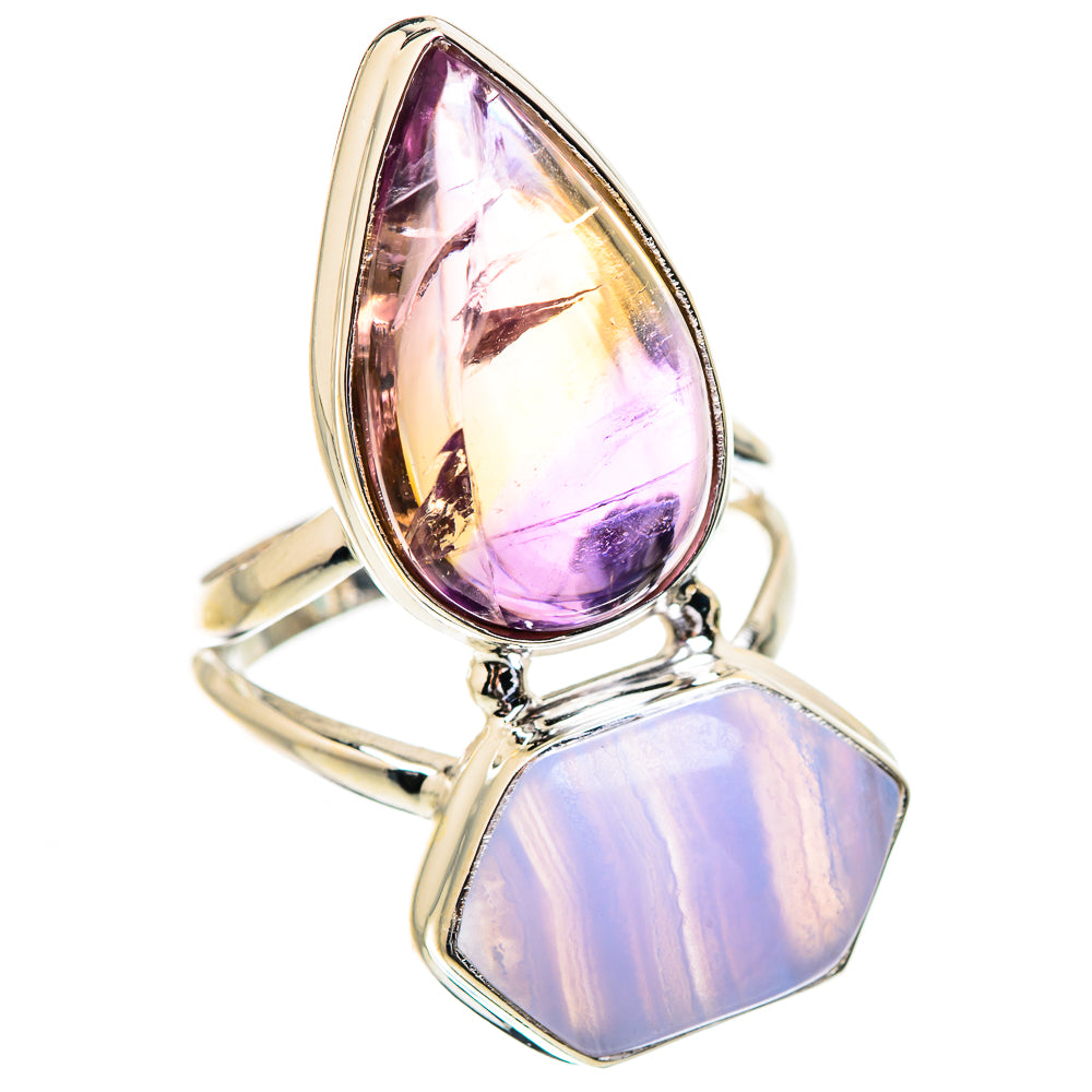 Ametrine Rings handcrafted by Ana Silver Co - RING130780 - Photo 2