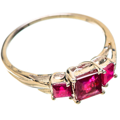 Ruby Rings handcrafted by Ana Silver Co - RING130808 - Photo 2