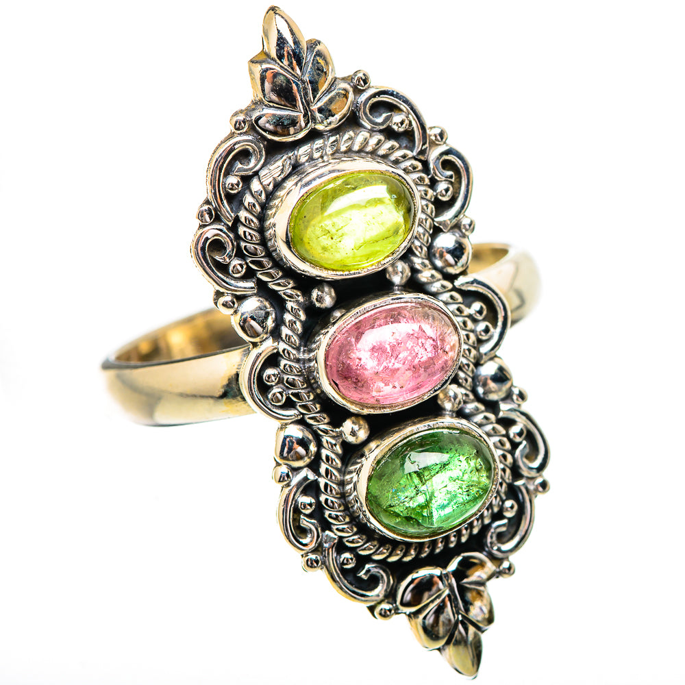 Tourmaline Rings handcrafted by Ana Silver Co - RING130814 - Photo 2